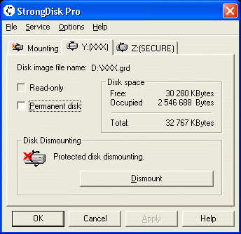 4Safe StrongDisk Pro Screenshot